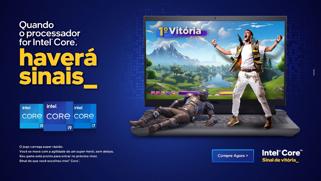 Intel Core - Sinal de Vitória para Gamers